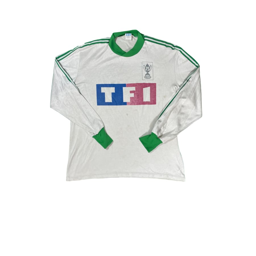 Maillot De Foot Gardien Vintage Uhlsport Coupe De France, Taille L, Manches Longues, Numéro 1