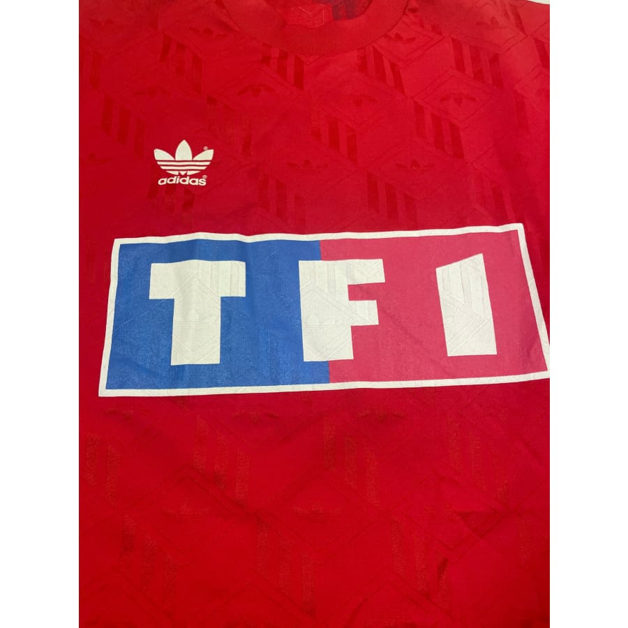 Maillot football vintage Coupe de France #9 ’TF1’’ - Adidas - Coupe de France