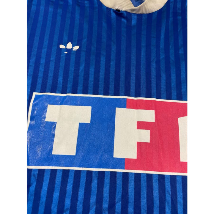 MAILLOT FOOTBALL VINTAGE TF1 Coupe de France adidas #2 EUR 85,00 - FR