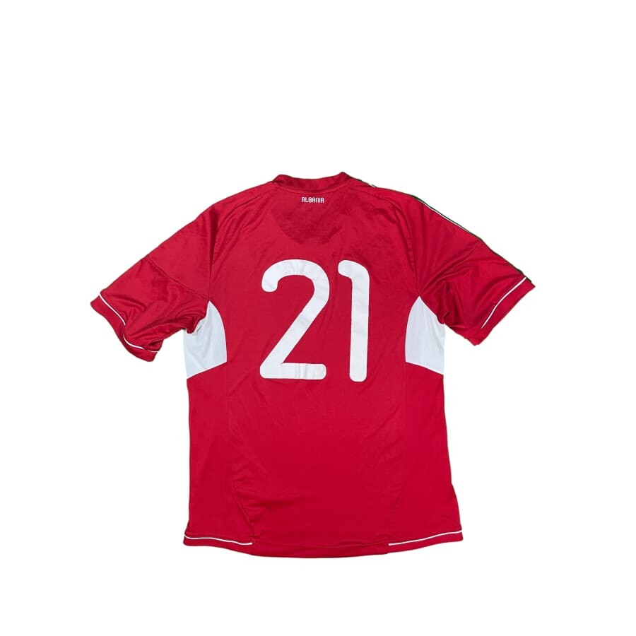 Maillot domicile Brondby IF 2011 2012 Hummel jaune maillot M football