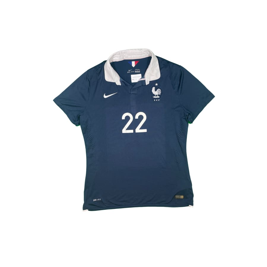 Maillot football vintage domicile #22 Schneiderlin saison 2014-2015 - Nike - Equipe de France