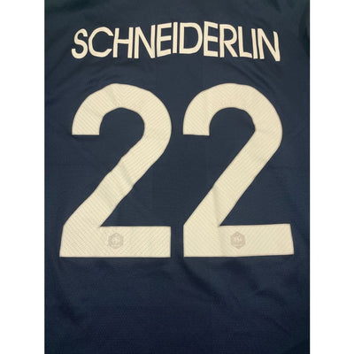 Maillot football vintage domicile #22 Schneiderlin saison 2014-2015 - Nike - Equipe de France