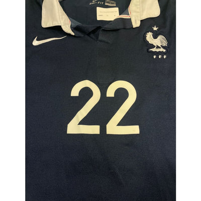 Maillot football vintage domicile #22 Schneiderlin saison 2014-2015 - Nike - Equipe de France