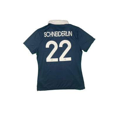 Maillot football vintage domicile #22 Schneiderlin saison 2014-2015 - Nike - Equipe de France
