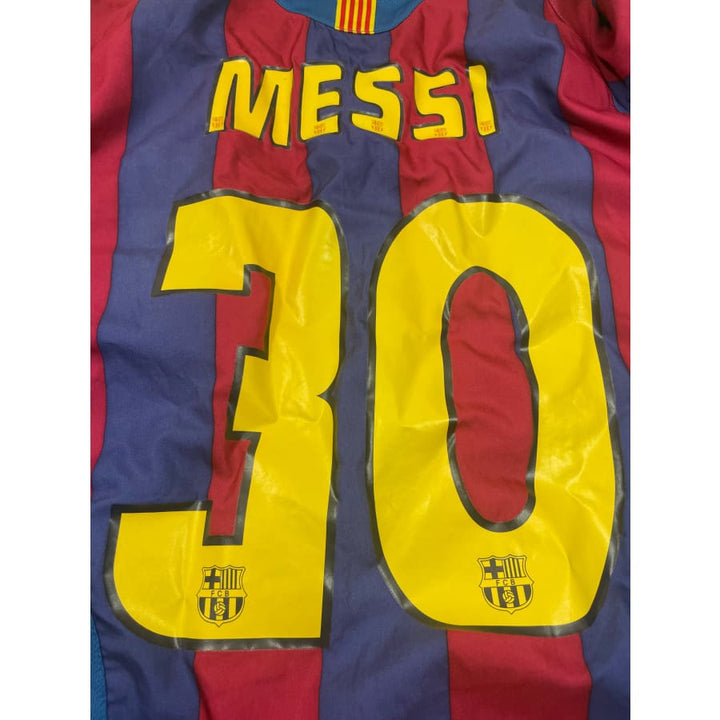 FLOCAGE MESSI #30 2022-2023 Third Nameset. EUR 12,99 - FR
