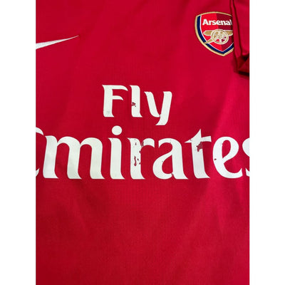 Maillot football vintage domicile Arsenal #8 Fabregas saison 2010-2011 - Nike