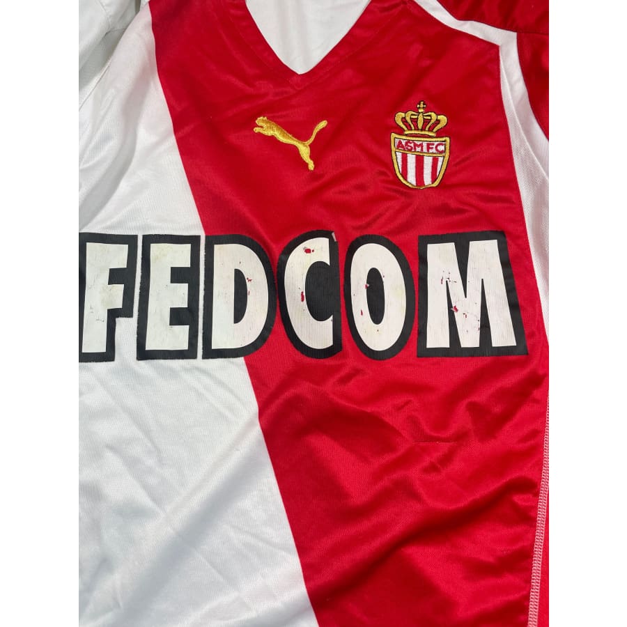 Maillot football vintage domicile AS Monaco saison 2005-2006 - Puma - AS Monaco