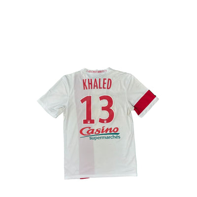 Maillot football vintage domicile Brest #13 Khaled saison 2014-2015 - Nike Stade Brestois