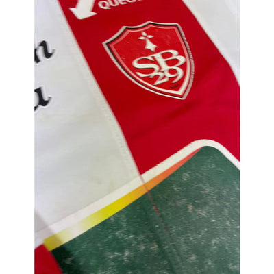 Maillot football vintage domicile Brest #13 Khaled saison 2014-2015 - Nike Stade Brestois