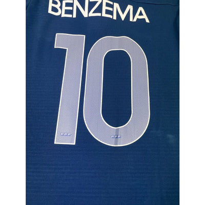 Maillot football vintage domicile Equipe de France #10 Benzema saison - Nike - Equipe de France