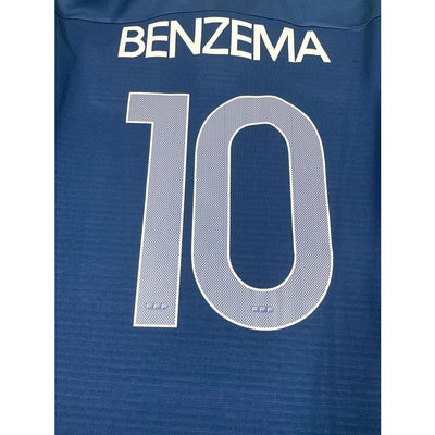 Maillot football vintage domicile Equipe de France #10 Benzema saison - Nike - Equipe de France