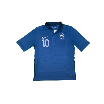 Maillot football vintage domicile Equipe de France #10 Benzema saison - Nike - Equipe de France