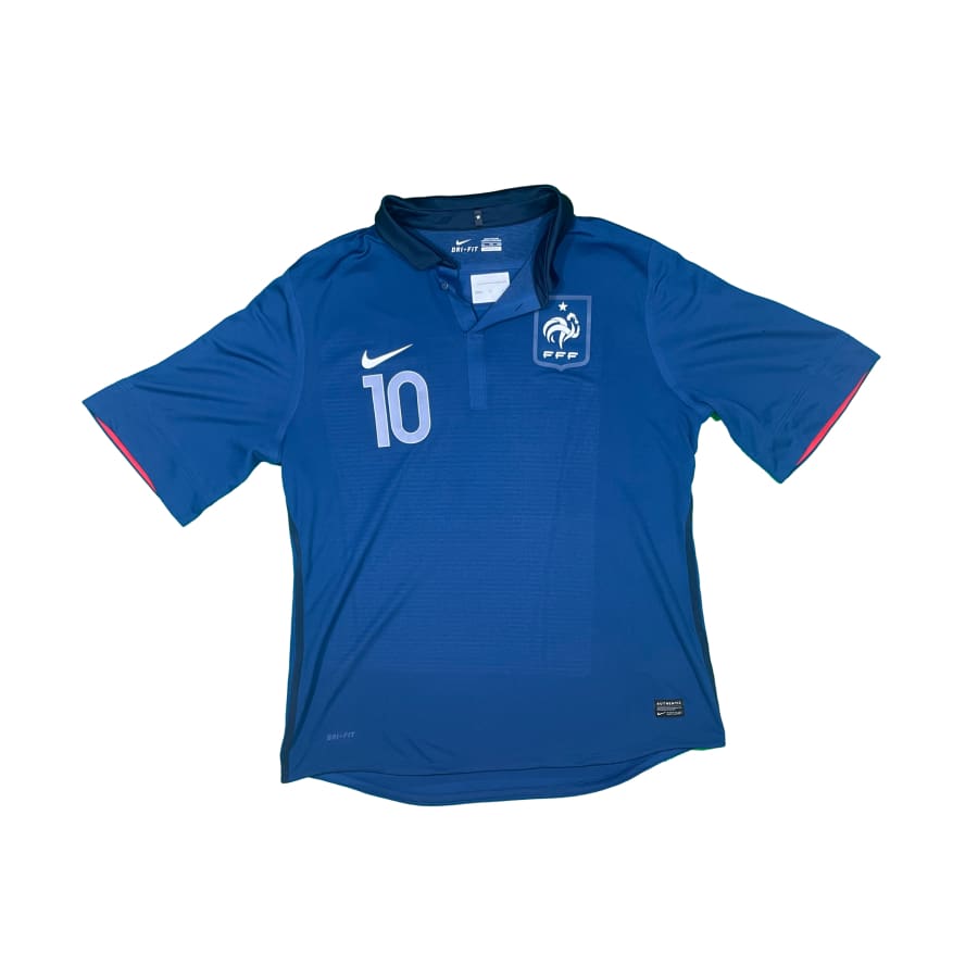 Maillot football vintage domicile Equipe de France #10 Benzema saison - Nike - Equipe de France