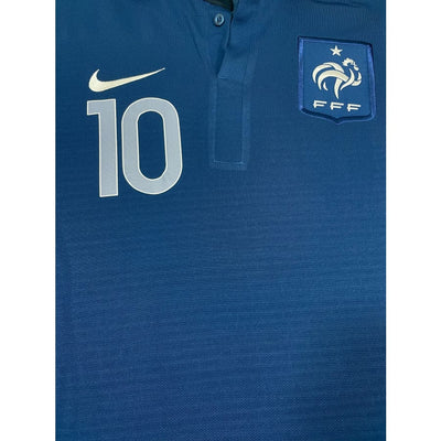 Maillot football vintage domicile Equipe de France #10 Benzema saison - Nike - Equipe de France