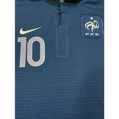 Maillot football vintage domicile Equipe de France #10 Benzema saison - Nike - Equipe de France