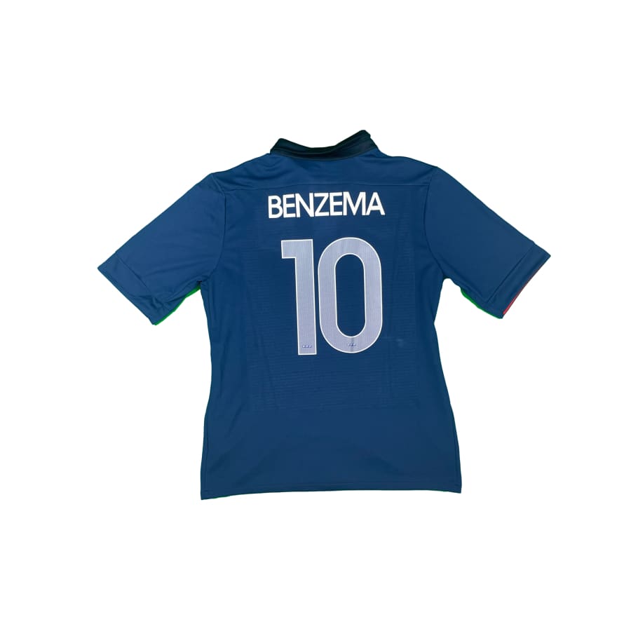 Maillot football vintage domicile Equipe de France #10 Benzema saison - Nike - Equipe de France
