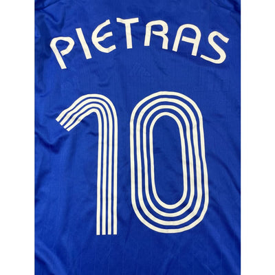 Maillot football vintage domicile Equipe de France #10 Pietras saison 2006-2007 - Adidas - Equipe de France