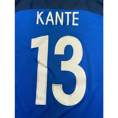 Maillot football vintage domicile Equipe de France #13 Kante saison 2016-2017 - Nike - Equipe de France