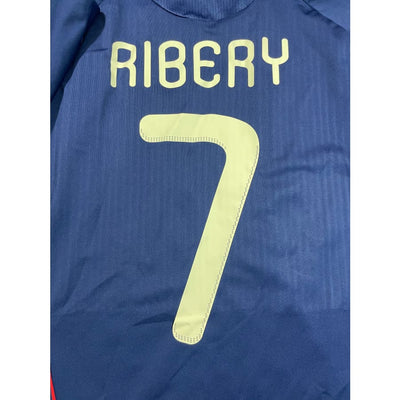 Maillot football vintage domicile Equipe de France #7 Ribery saison 2010-2011 - Adidas - Equipe de France