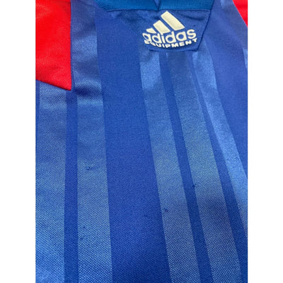 Maillot football vintage domicile Equipe de France saison 1992-1993 - Adidas - Equipe de France