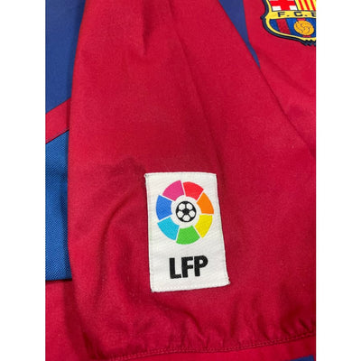 Maillot football vintage domicile FC Barcelone #34 Iniesta saison 2002-2003 - Nike - Barcelone