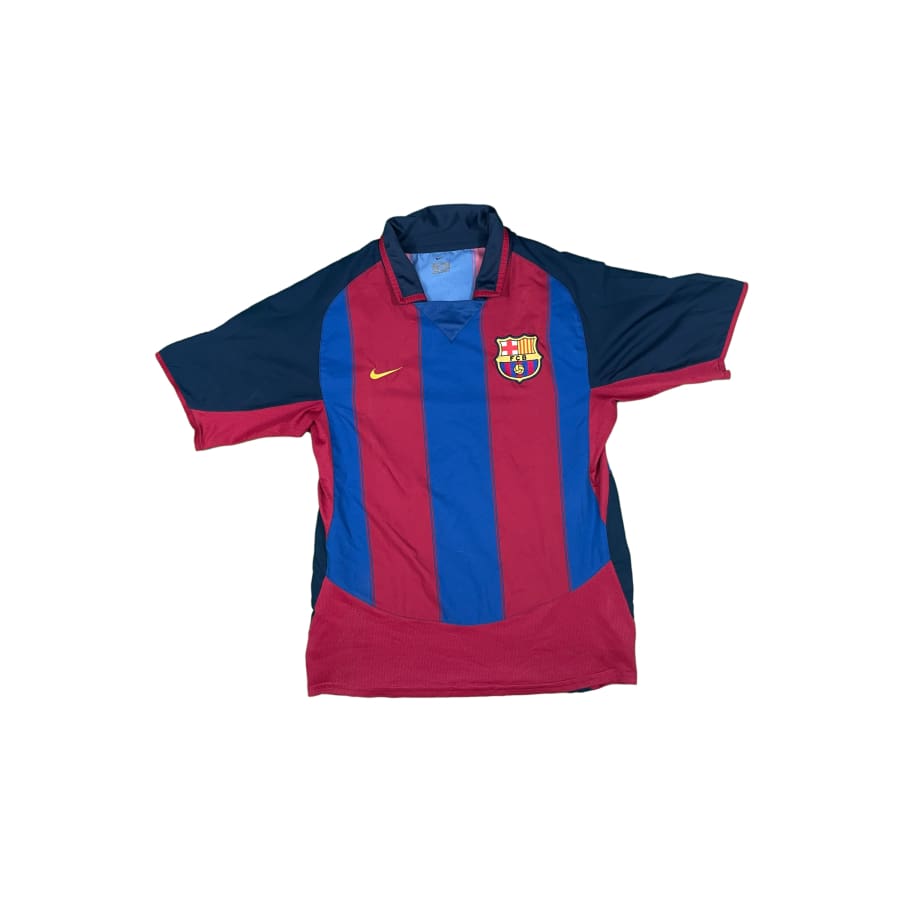 Maillot football vintage domicile FC Barcelone saison 2003-2004 - Nike - Barcelone