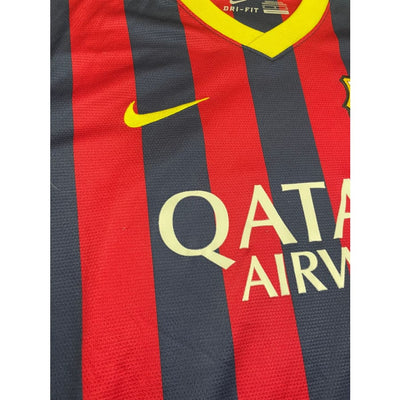 Maillot football vintage domicile FC Barcelone saison 2013-2014 - Nike - Barcelone
