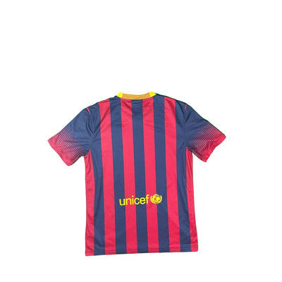 Maillot football vintage domicile FC Barcelone saison 2013-2014 - Nike - Barcelone