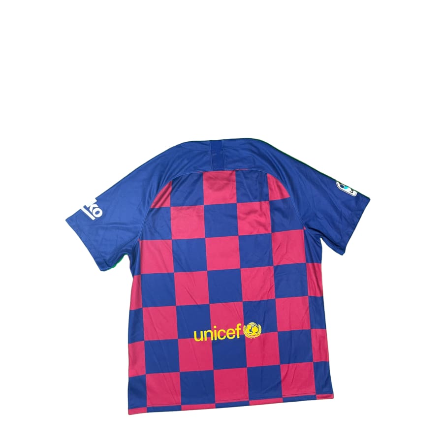 Maillot football vintage domicile FC Barcelone saison 2019-2020 - Nike - Barcelone