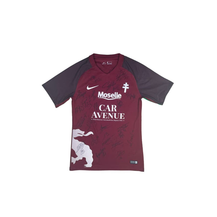 Maillot foot retro et vintage - FC Metz domicile 2001/2002 – Le Maillot