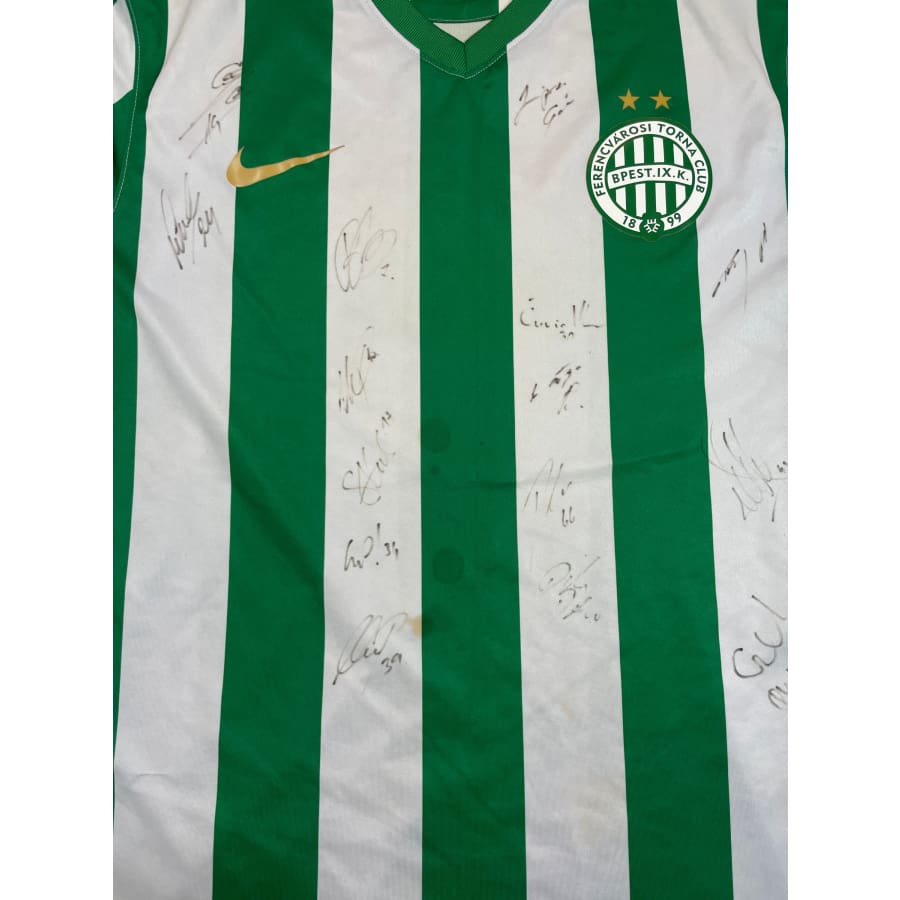 Maillot football vintage domicile Ferencvaros saison 2021 - 2022 - Nike - Ferencvaros