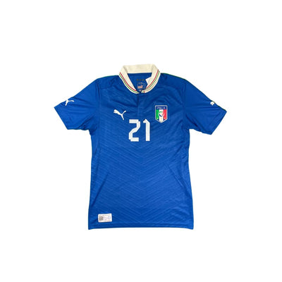 Maillot football vintage domicile Italie #21 Pirlo saison 2012-2013 - Puma - Italie
