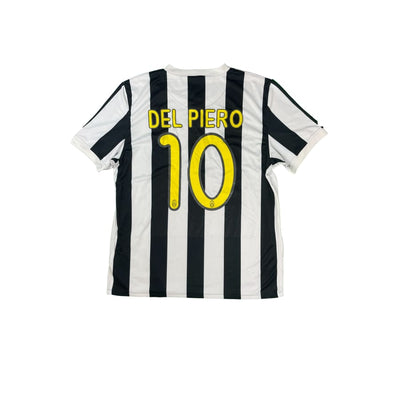 Maillot football vintage domicile Juventus FC #10 Del Piero saison 2008-2009 - Nike - Juventus FC