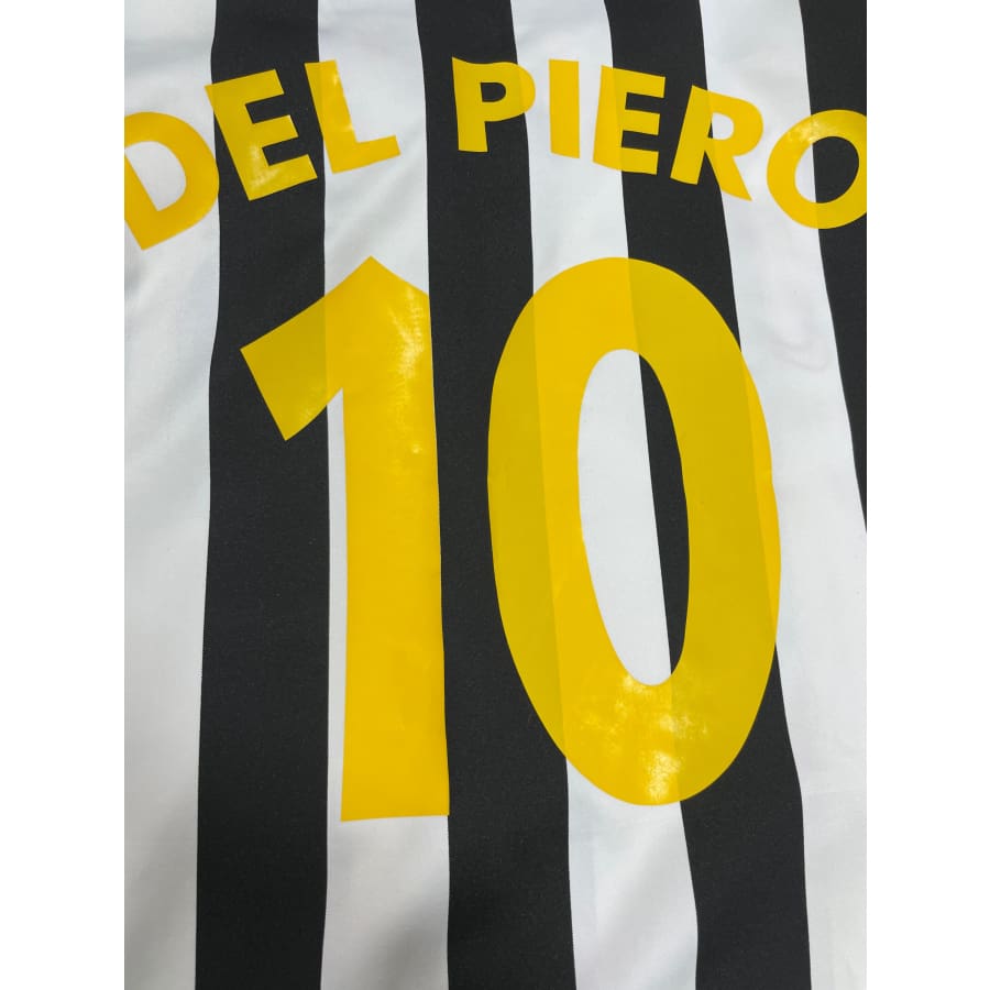 Maillot football vintage domicile Juventus FC #10 DEL PIERO saison - Nike