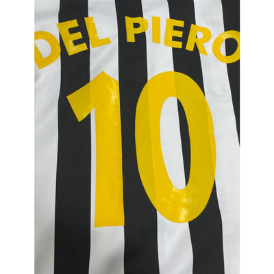 Maillot football vintage domicile Juventus FC #10 DEL PIERO saison - Nike
