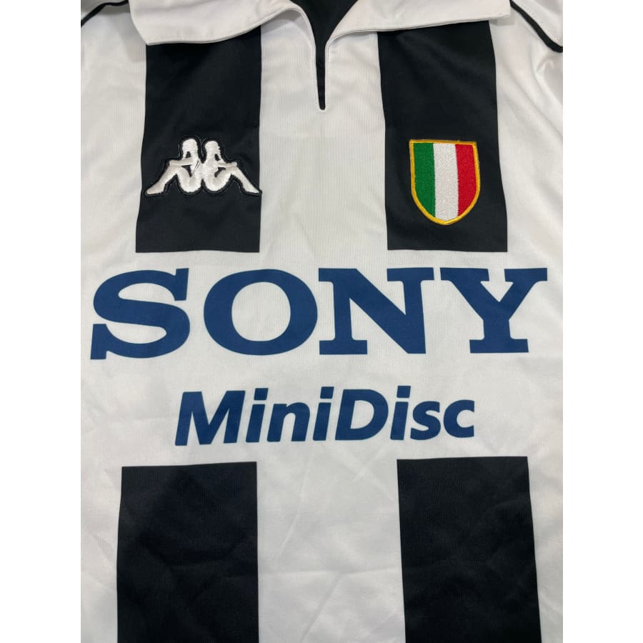 Maillot football vintage domicile Juventus FC #10 Zidane saison 1997-1998 - Kappa - Juventus FC