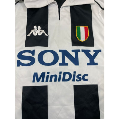 Maillot football vintage domicile Juventus FC #10 Zidane saison 1997-1998 - Kappa - Juventus FC