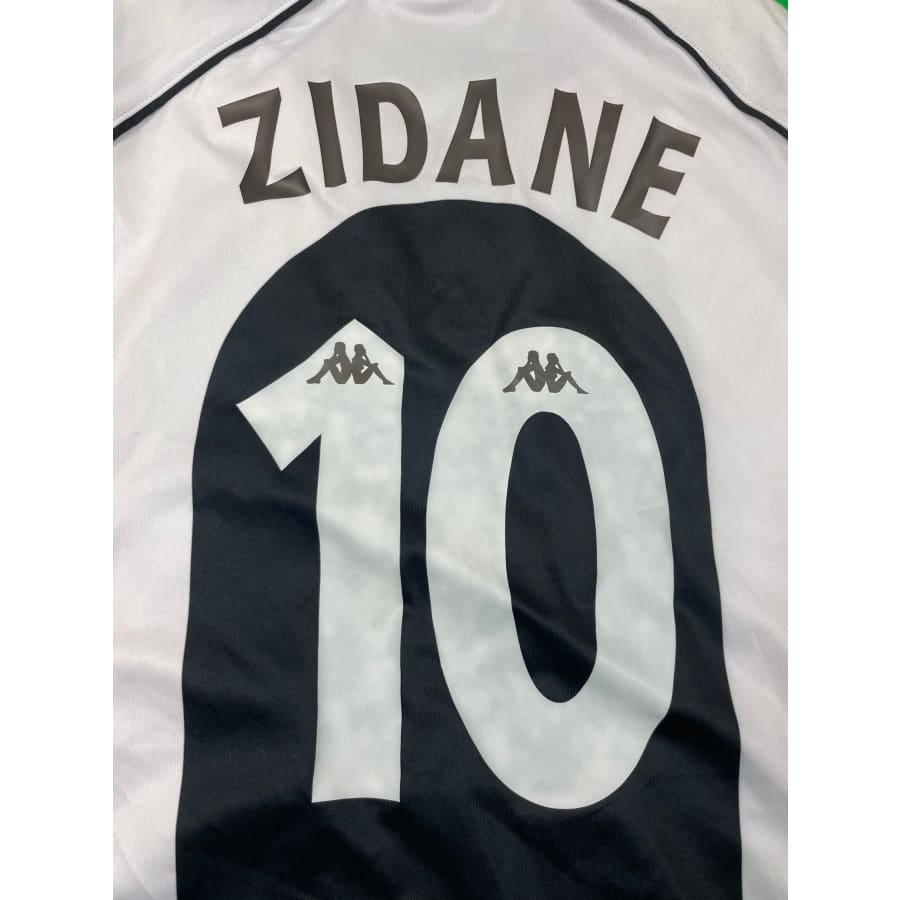 Maillot football vintage domicile Juventus FC #10 Zidane saison 1997-1998 - Kappa - Juventus FC