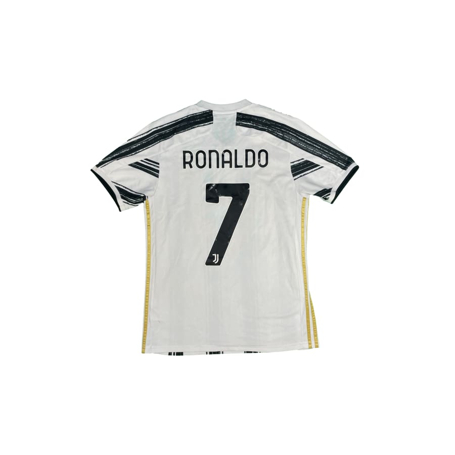 Maillot football vintage domicile Juventus FC #7 Ronaldo saison 2020-2021 - Adidas - Juventus FC