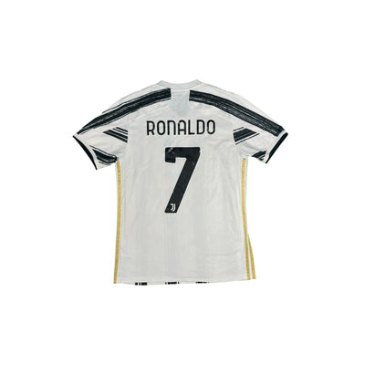 Maillot football vintage domicile Juventus FC #7 Ronaldo saison 2020-2021 - Adidas - Juventus FC
