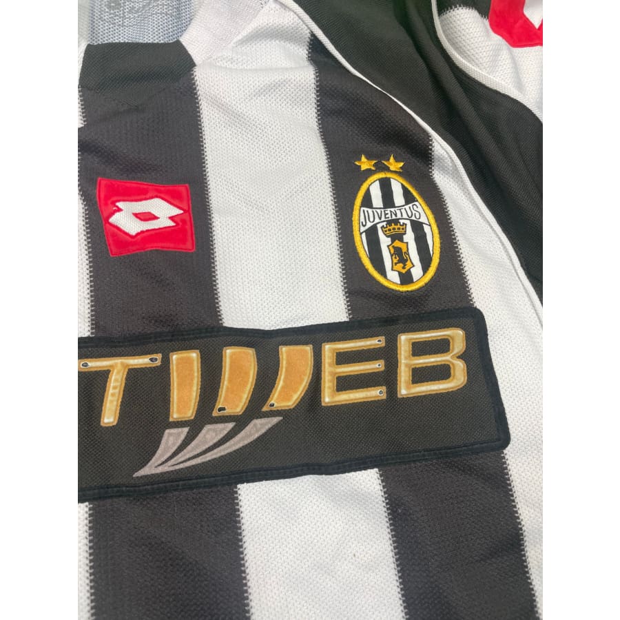 Maillot football vintage domicile Juventus FC saison 2002-2003 - Lotto - Juventus FC