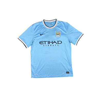 Maillot football vintage domicile Manchester City #42 Touré Yaya saison 2013-2014 - Nike - Manchester City