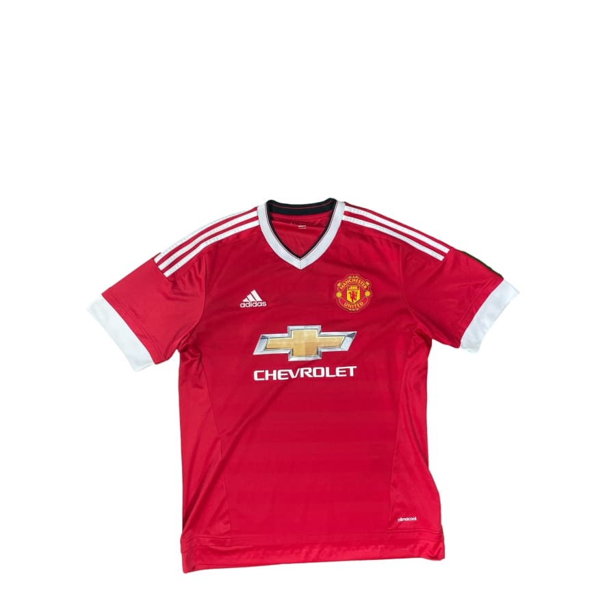 Maillot football vintage domicile Manchester United saison 2015-2016 - Adidas