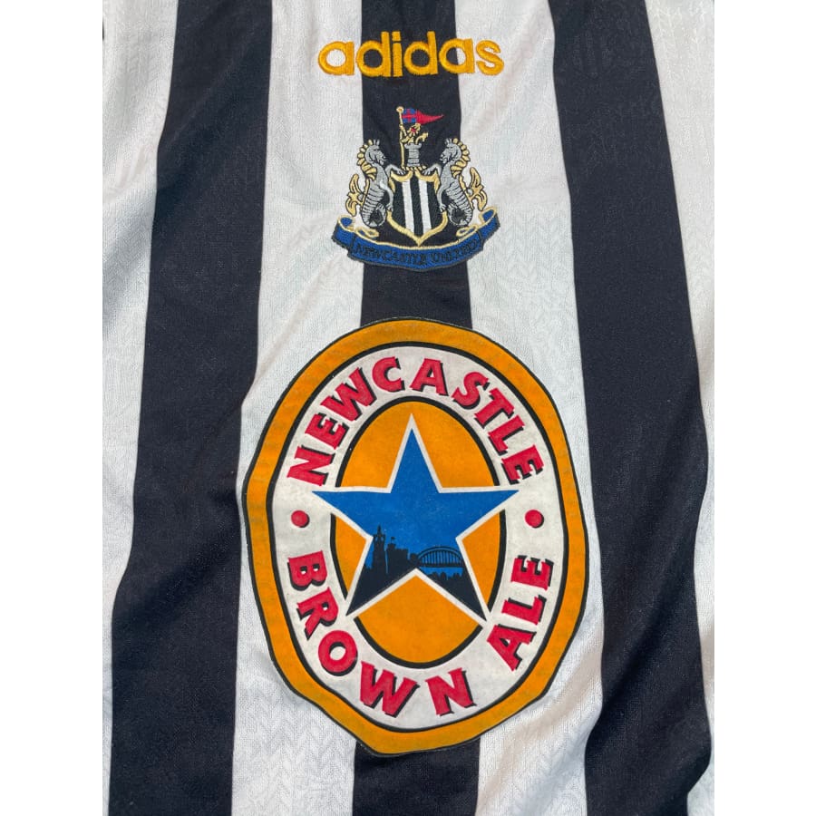 Maillot football vintage domicile Newcastle saison 1997-1998 - Adidas - Newcastle United