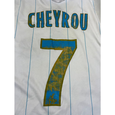 Maillot football vintage domicile Olympique de Marseille #7 Cheyrou saison 2009-2010 - Adidas - Olympique de Marseille