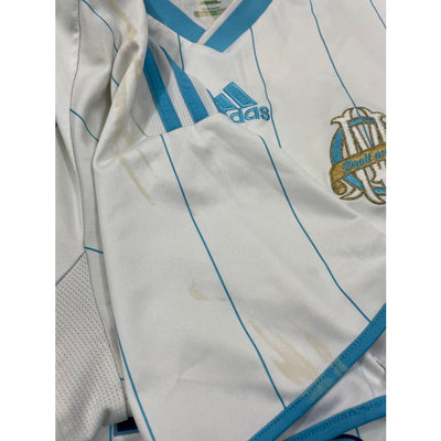 Maillot football vintage domicile Olympique de Marseille #7 Cheyrou saison 2009-2010 - Adidas - Olympique de Marseille