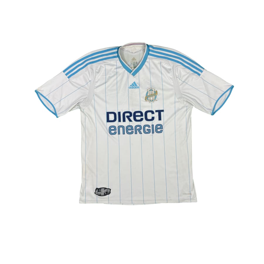 Maillot football vintage domicile Olympique de Marseille #7 Cheyrou saison 2009-2010 - Adidas - Olympique de Marseille