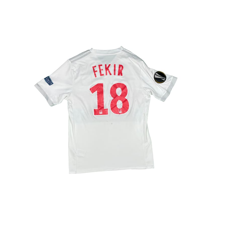 Maillot football vintage domicile Olympique Lyonnais #18 Fekir saison 2017-2018 - Adidas - Olympique Lyonnais