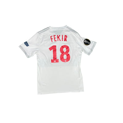 Maillot football vintage domicile Olympique Lyonnais #18 Fekir saison 2017-2018 - Adidas - Olympique Lyonnais