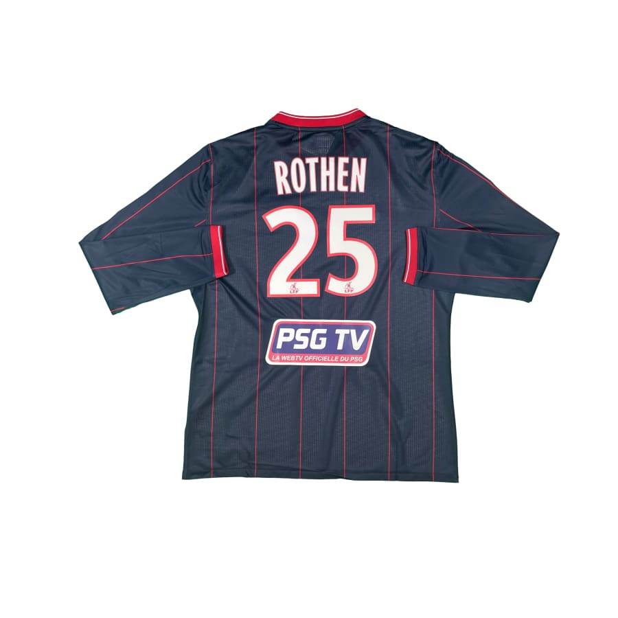 Maillot football vintage domicile Paris-Saint-Germain #25 Rothen saison 2009-2010 - Nike - Paris Saint-Germain